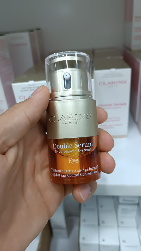 سرم جوانساز دور چشم Double Serum کلارنس