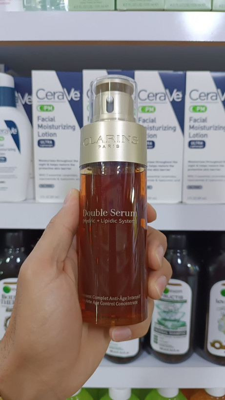 سرم جوانساز Double Serum برند کلارنس (Clarins)