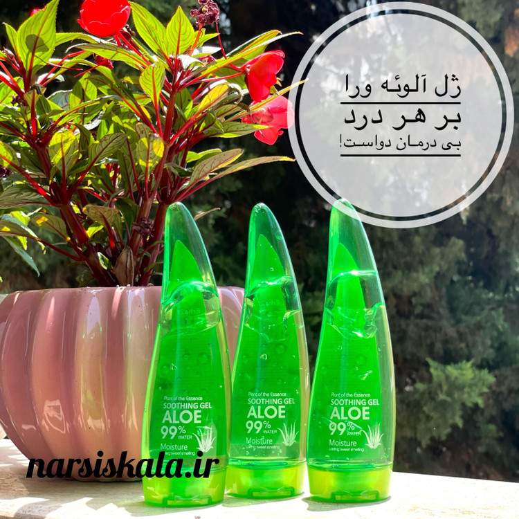 ژل آبرسان شاخکی آلوورا 250 میل