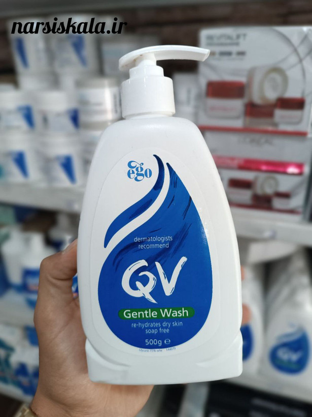 کرم مرطوبکننده کیووی مدل GV Gentle Wash