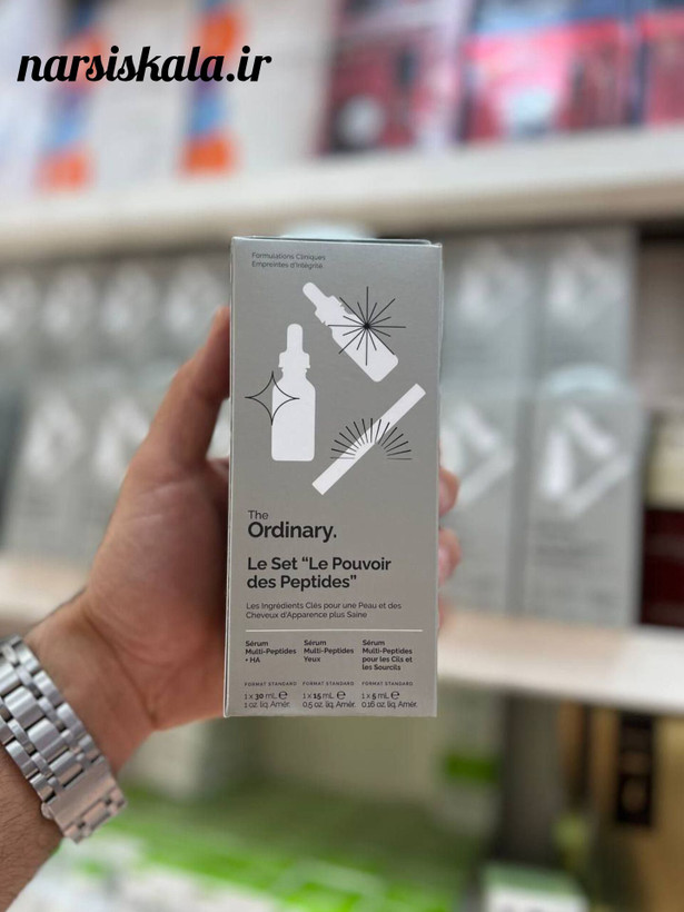 پک مولتی پپتید دور چشم، تقویت مژه و ضد پیری پوست اوردینری The Ordinary