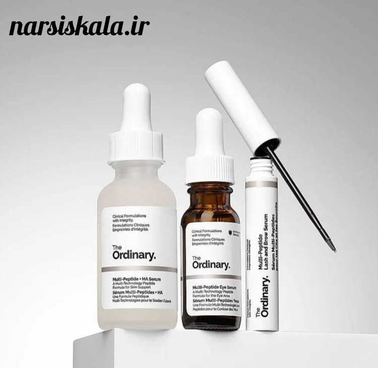 پک مولتی پپتید دور چشم، تقویت مژه و ضد پیری پوست اوردینری The Ordinary