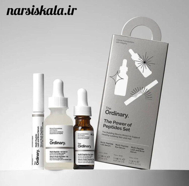 پک مولتی پپتید دور چشم، تقویت مژه و ضد پیری پوست اوردینری The Ordinary