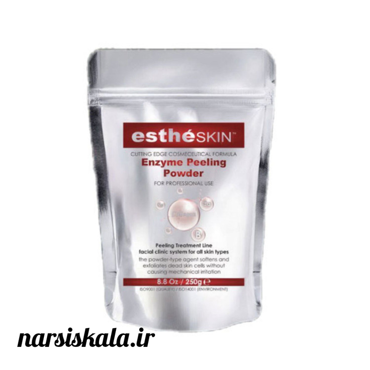 پیلینگ آنزیمی استسکین estheskin کرهای حجم 250 گرم