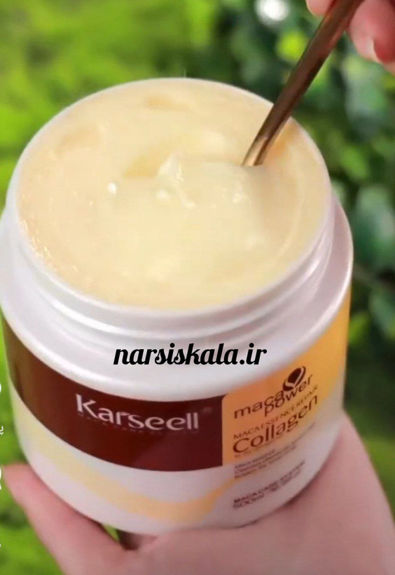 ماسک مو کلاژن کارسل حجم 500 میلی لیتر اورجینال