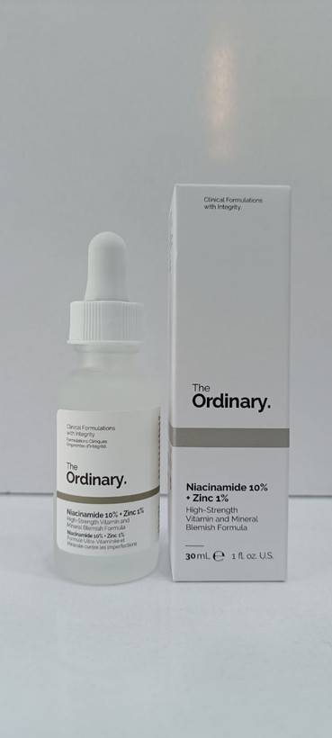 سرم نیاسینامید اورجینال 10% + زینک 1% از برند اوردینری (The Ordinary Niacinamide 10% + Zinc 1%)