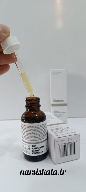 سرم کافئین دور چشم اصلی 5 %اوردینری Ordinary حجم 30 میل