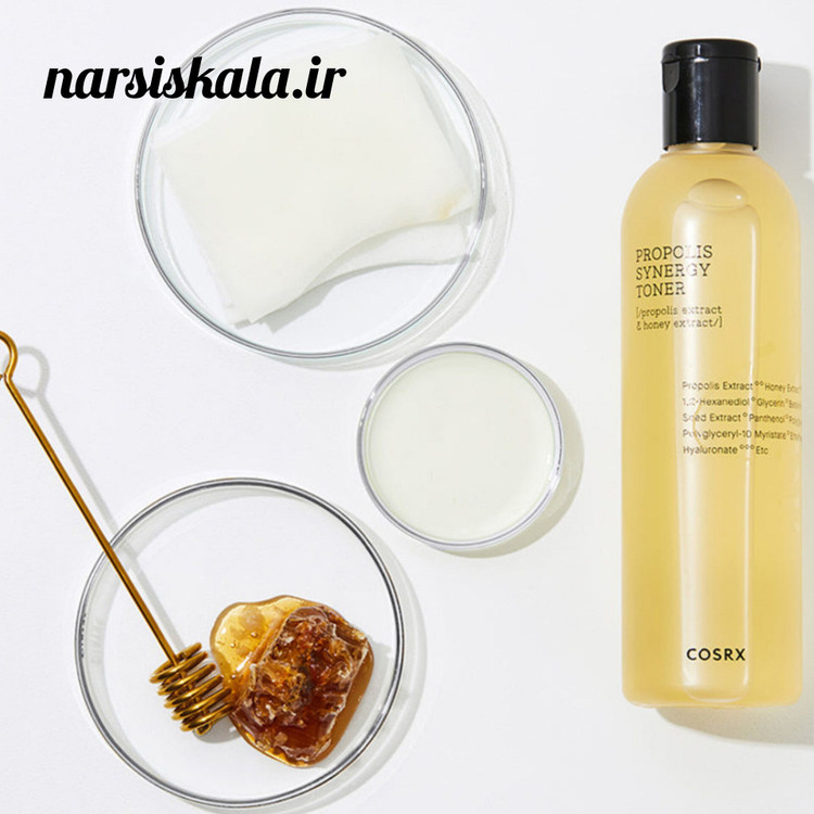 تونر آبرسان و ترمیم کننده پروپولیس کوزارکس COSRX Full Fit Propolis Synergy Toner
