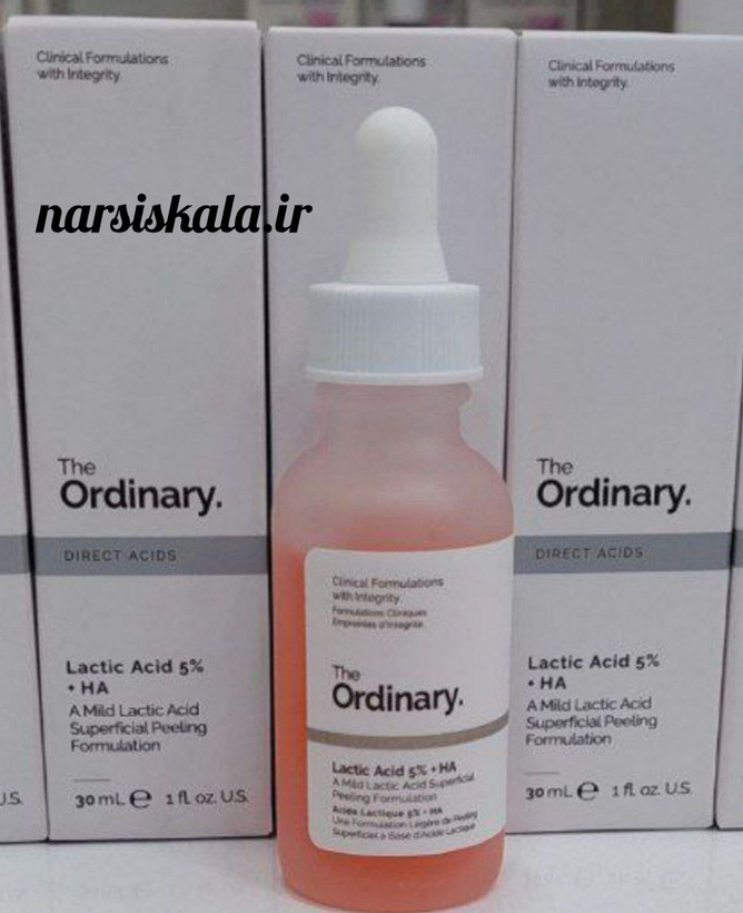سرم لایه بردار لاکتیک اسید 5% اوردینری Ordinary حجم 30 میلی لیتر
