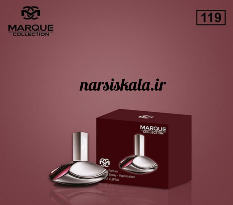 عطر ادکلن زنانه کلوین کلاین سی کی ایفوریا فراگرنس ورد مارکویی کالکشن کد 119 حجم 25 میل