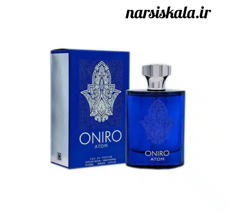 عطر ادکلن انیرو فراگرنس ورد اونیرو اتم انیرو آبی Fragrance World Oniro Atom