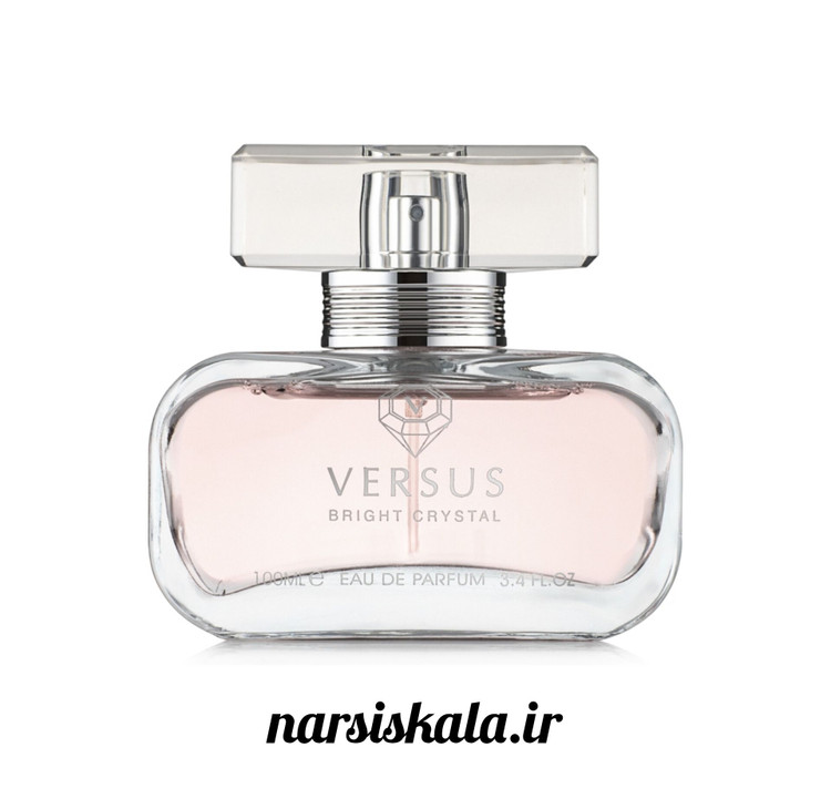 عطر ادکلن زنانه ورساچه برایت کریستال صورتی فراگرنس ورد ورسوس برایت کریستال