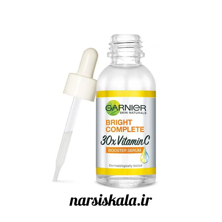 سرم ویتامین C گارنیر مدل BOOSTER SERUM حجم 30 میل