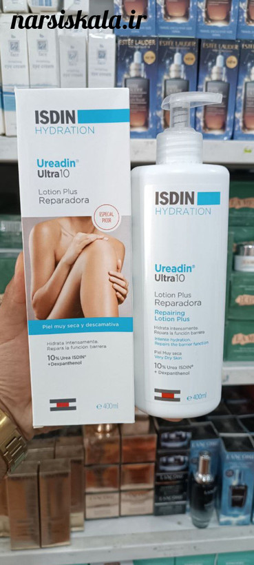 لوسیون آبرسان بدن ایزدین اوردین Isdin Ureadin Ultra10 حجم 400 میل