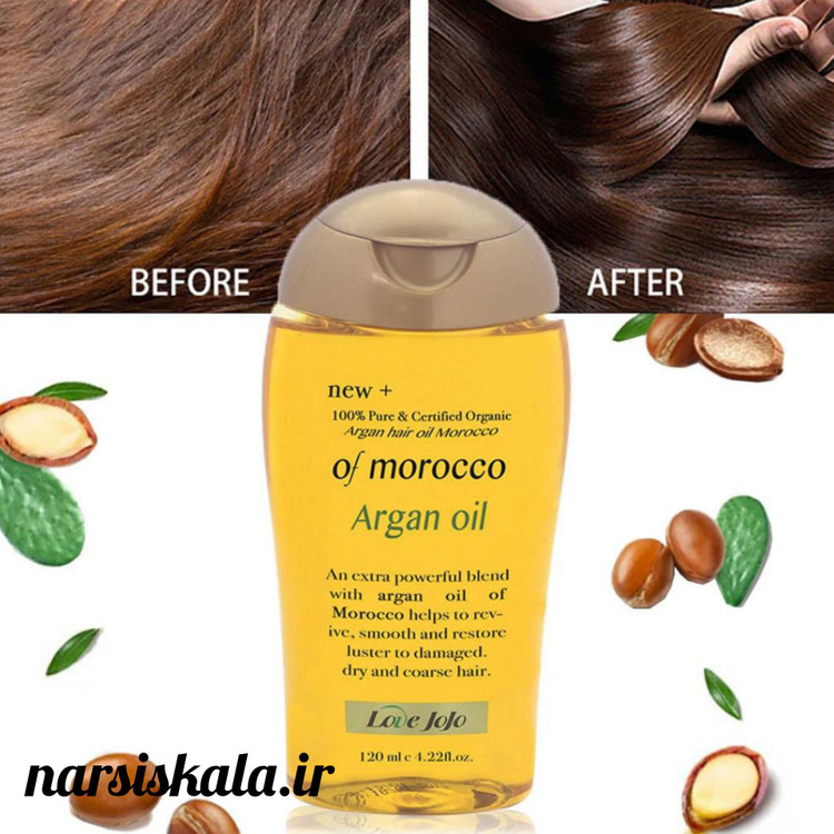 روغن مو لاو جوجو مدل آرگان حجم 120 میلی لیتر ا Love jojo Argan Oil