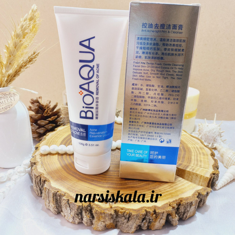 فوم شستشو ضد جوش و آکنه بیوآکوا BIOAQUA کد BQY0702