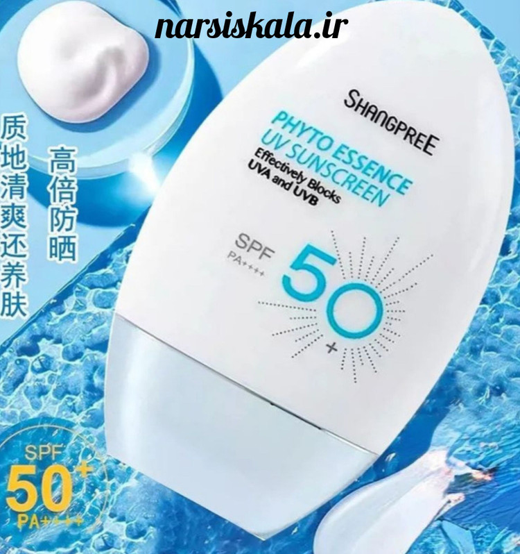 ضد آفتاب بی رنگ شانگپری SPF 50 با حجم 60 میلیلیتر