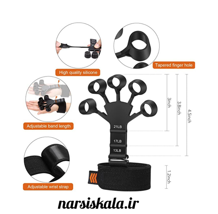 کش تقویت ساعد و مچ دست گریپستر HLX-0518
