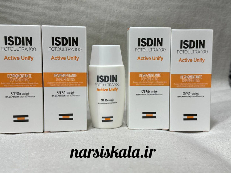 ضد آفتاب اکتیو یونیفای ایزدین بیرنگ (ISDIN Active Unify Colorless Sunscreen)