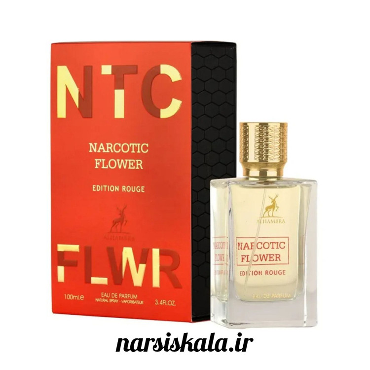 ادکلن مردانه و ادکلن زنانه نارکوتیک فلاور الحمبرا Narcotic Flower Edition Rouge Alhambra