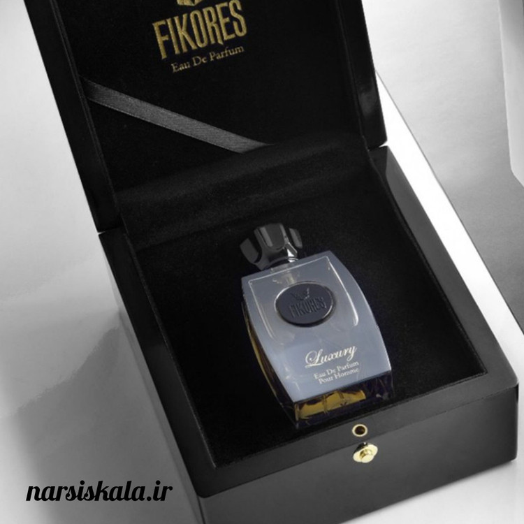 ادکلن مردانه فیکورس لاکچری بلک Fikores luxury black حجم 80 میل