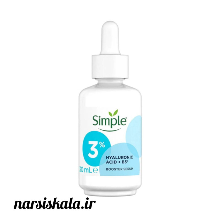 سرم آبرسان هیالورونیک اسید و ویتامین B5 سیمپل 30ml