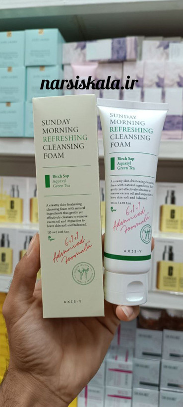 فوم شستشو صورت AXIS-Y مدل Sunday Morning Refreshing