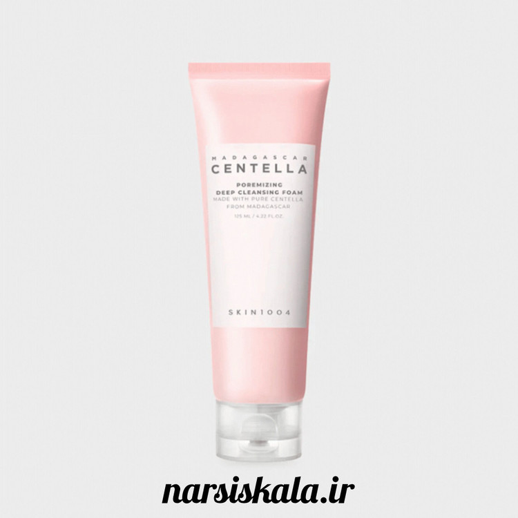 فوم شستشوی عمیق کنترل منافذ سنتلا اسکین 1004 SKIN1004 Madagascar Poremizing Deep Cleansing Foam