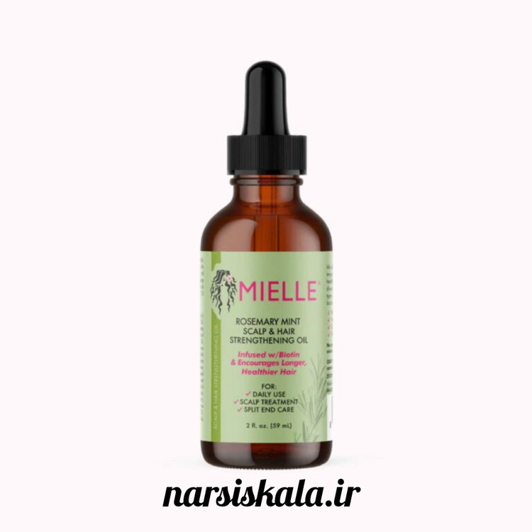 روغن *رزماری و نعناع میله* (Mielle) با حجم 60 میلیلیتر