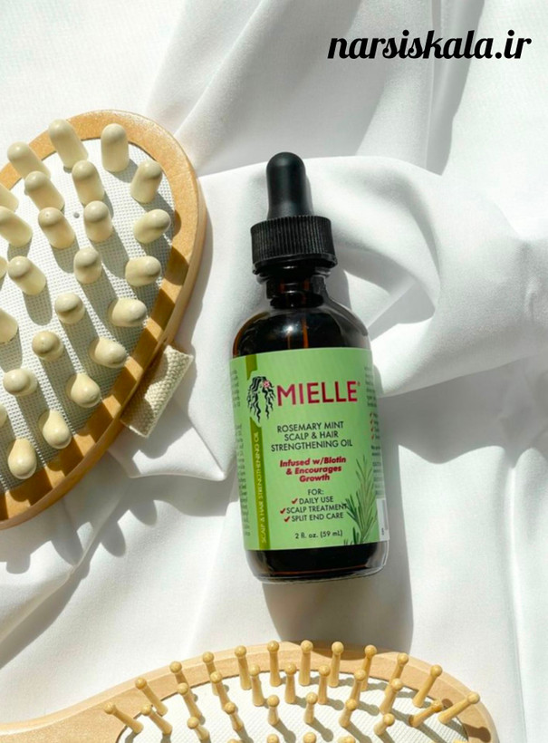 روغن *رزماری و نعناع میله* (Mielle) با حجم 60 میلیلیتر