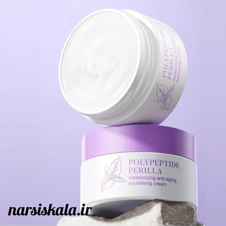 کرم ضد چروک و آبرسان مدل پریلا پلی پپتاید بیوآکوآ BIOAQUA