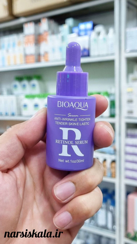 سرم ضد چروک رتینول بیوآکوا حجم 30 میلی لیترBioaqua