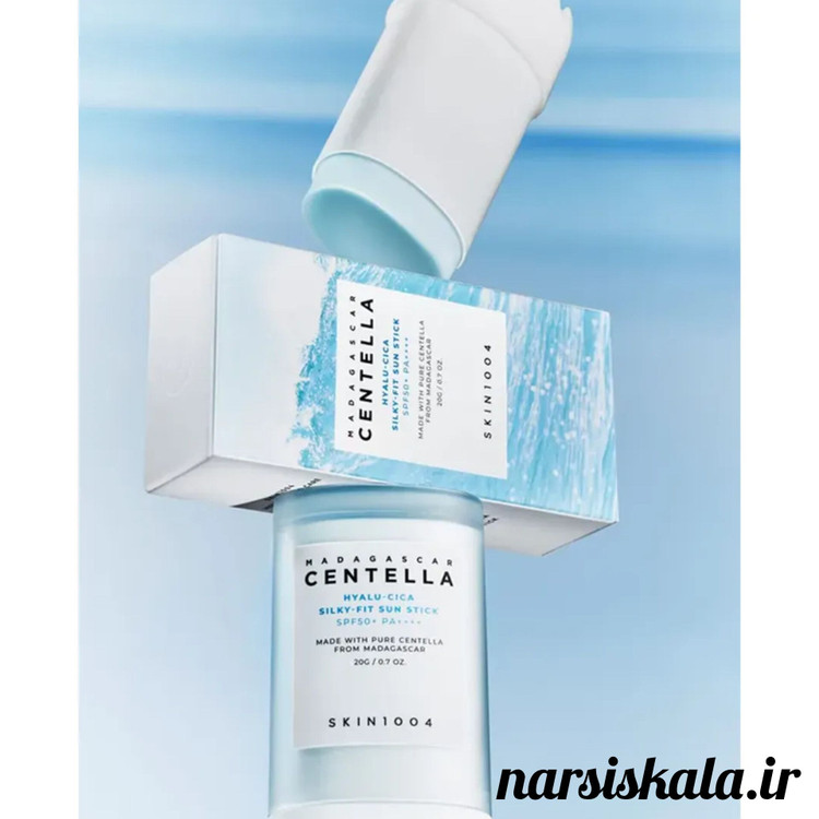 ضد آفتاب استیکی اسکین 1004 Skin مدل سنتلا ماداگاسکار اورجینال