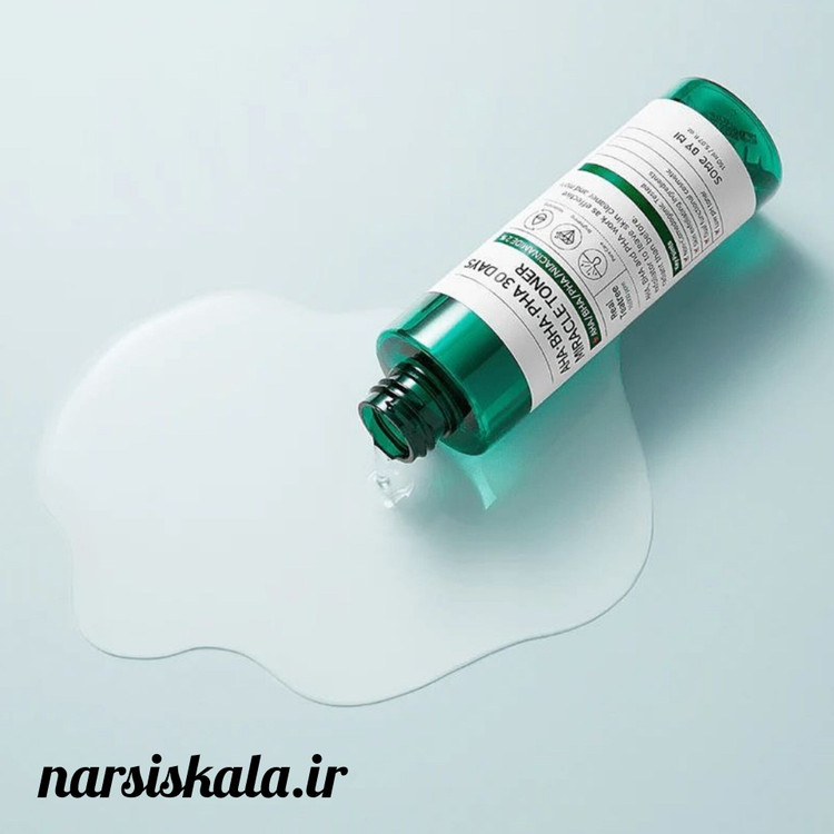 تونر معجزه 30 روزه ضد جوش و لایه بردار سام بای می اورجینال | some by mi miracle 30 days toner