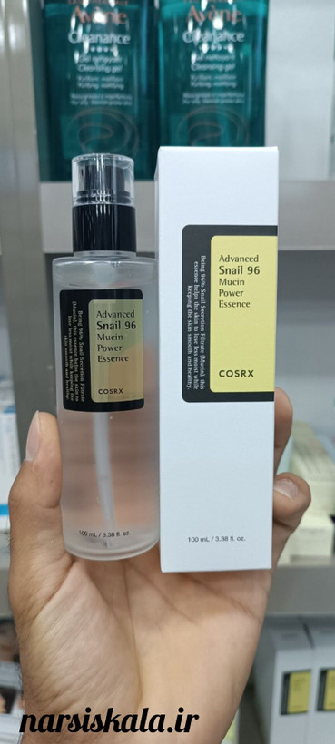 اسنس حلزون کوزارکس اورجینال Cosrx snail mucin با 96 درصد موسین حلزون حجم 100 میل