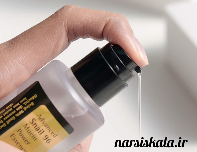 اسنس حلزون کوزارکس اورجینال Cosrx snail mucin با 96 درصد موسین حلزون حجم 100 میل