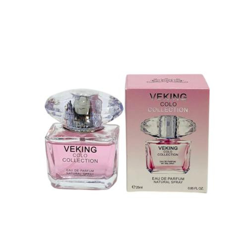 ادکلن زنانه وی کینگ کالکشن مدل ورساچ صورتی حجم ۲۵ میل