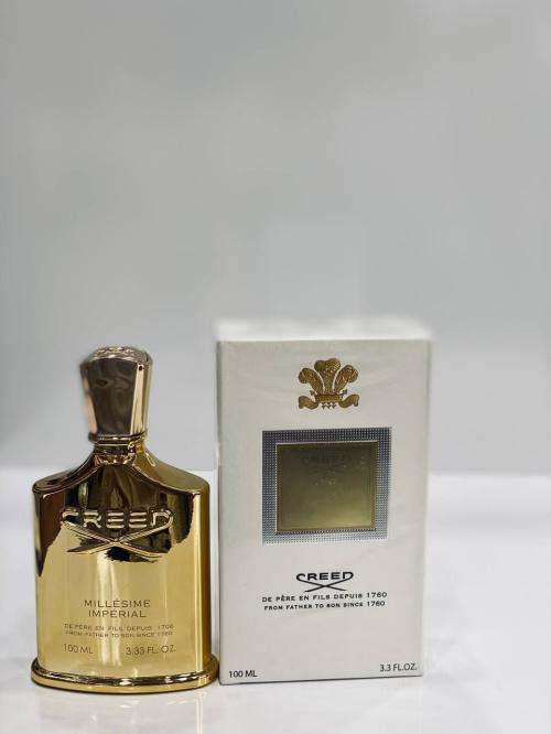 کرید امپریال میلسیم گلد هاردباکس اورجینال Creed Imperial Millesime Gold Hardbox Original