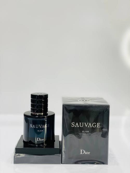 عطر ادکلن دیور ساواج اکسیر هاردباکس اورجینال 60 میل Dior Sauvage Elixir Hardbox