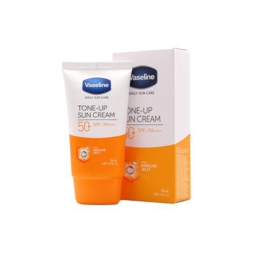 ضد آفتاب وازلین کرمی تیوپی SPF50 اورجینال