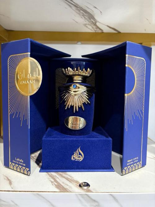 ادکلن ایمان آبی لطافه Lattafa Emaan