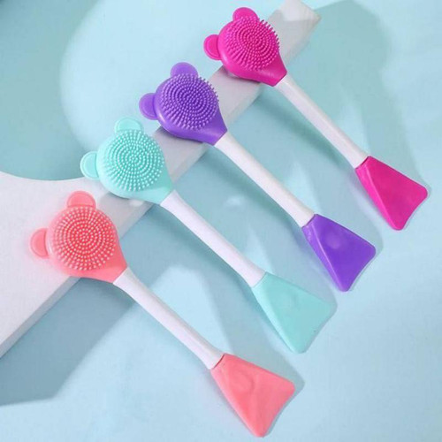 قلم ماسک صورت مدل خرسی Bear-Shaped Face Mask Brush