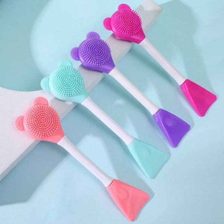 قلم ماسک صورت مدل خرسی Bear-Shaped Face Mask Brush
