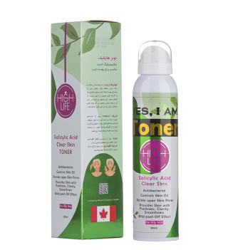 تونر سالیسیلیک اسید مخصوص پوست چرب Salicylic Acid Toner for Oily Skin