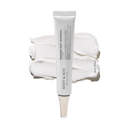 کرم دور چشم مری اند می روشن کننده، آبرسان و ضدلک (گلوتاتیون و ترانگزامیک اسید) حجم 12 میلی لیتر Mary & May