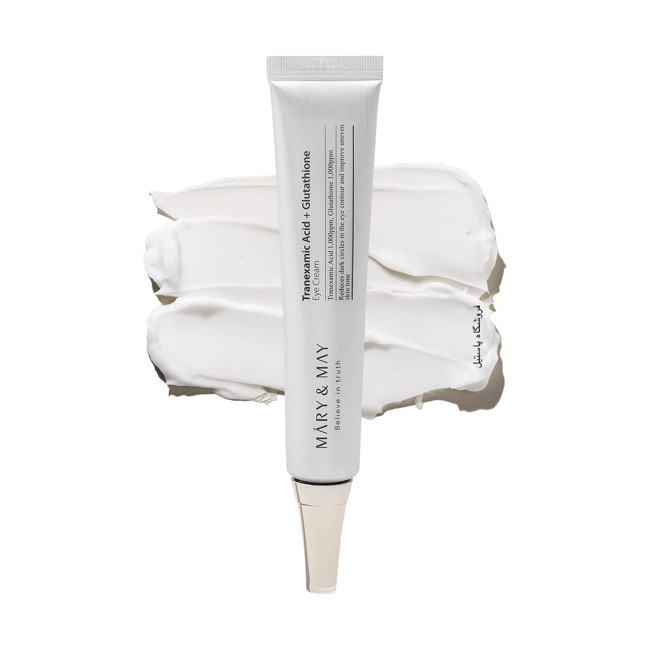 کرم دور چشم مری اند می روشن کننده، آبرسان و ضدلک (گلوتاتیون و ترانگزامیک اسید) حجم 12 میلی لیتر Mary & May