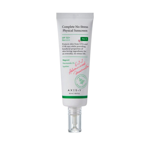 ضد آفتاب فیزیکی حاوی نیاسینامید مدل no stress اکسیس وای Axis-Y حجم 50 میل