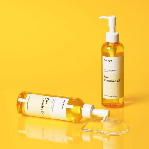 روغن پاک کننده منیو اصل Manyo Factory PURE CLEANSING OIL حجم 200 میل