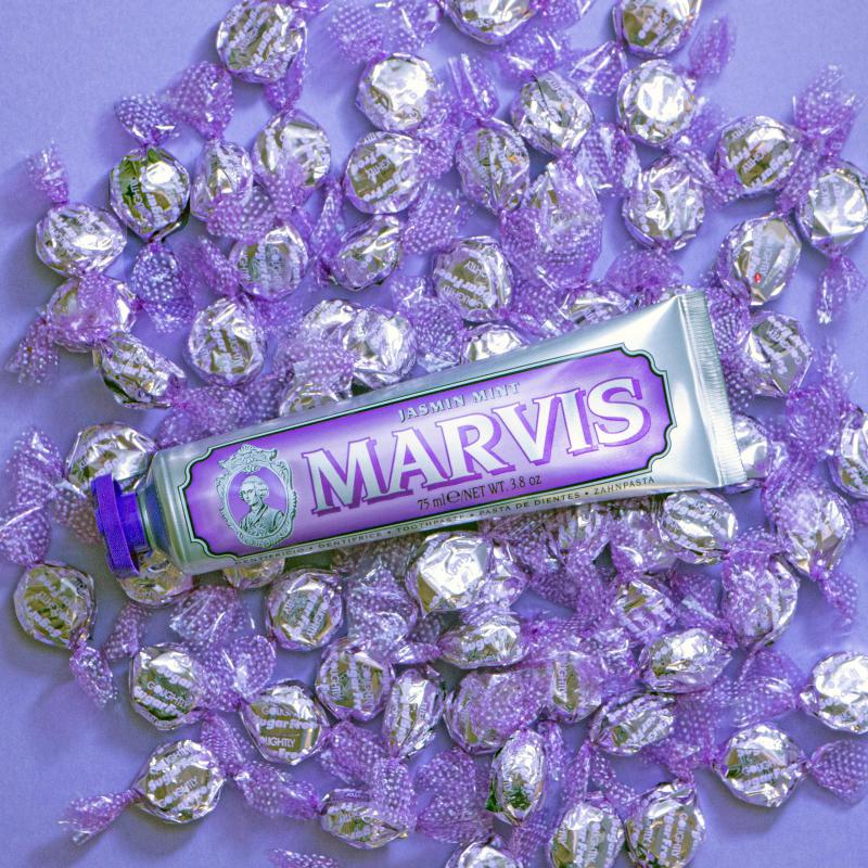 خمیردندان مارویس مدل یاس و نعنا Marvis Jasmine Mint