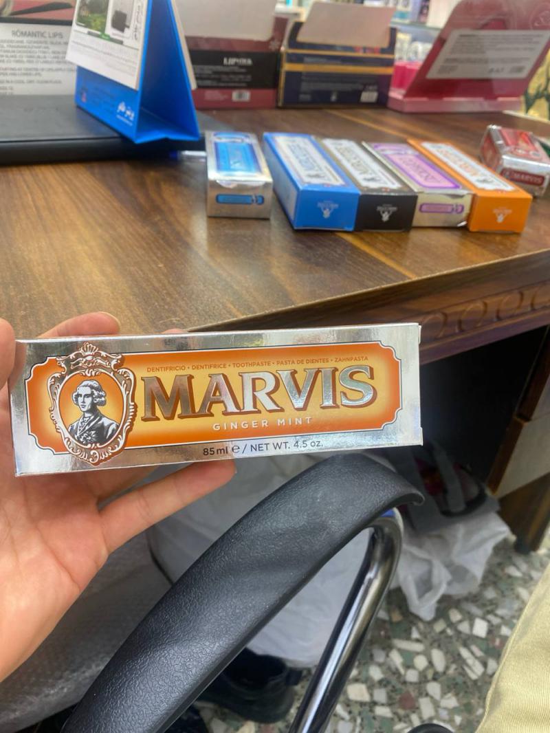 خمیردندان زنجبیل و نعناع مارویس Marvis Ginger Mint